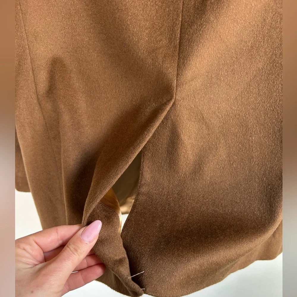 HASPEL 100% Cashmere Blazer Sport Coat Jacket Men’s Brown Two Button Lined 42L